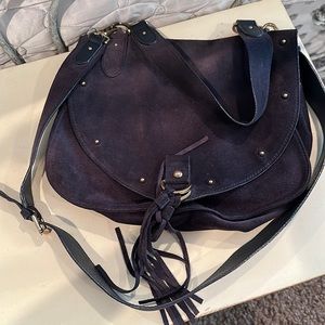 See by Chloe Purple Suede Bag